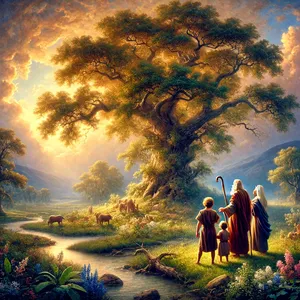 32. Da Noah var 500 år gammel, fikk han sønnene Sem, Ham og Jafet.